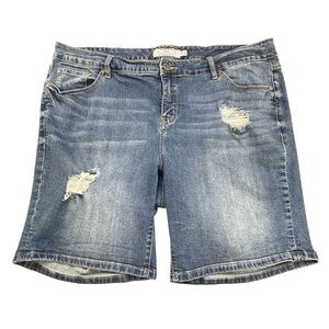 Torrid Distressed Denim Shorts Women’s Size 20 Plus Size